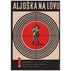 Alyoshka's Hunting 1966 Czech A3 Film Poster