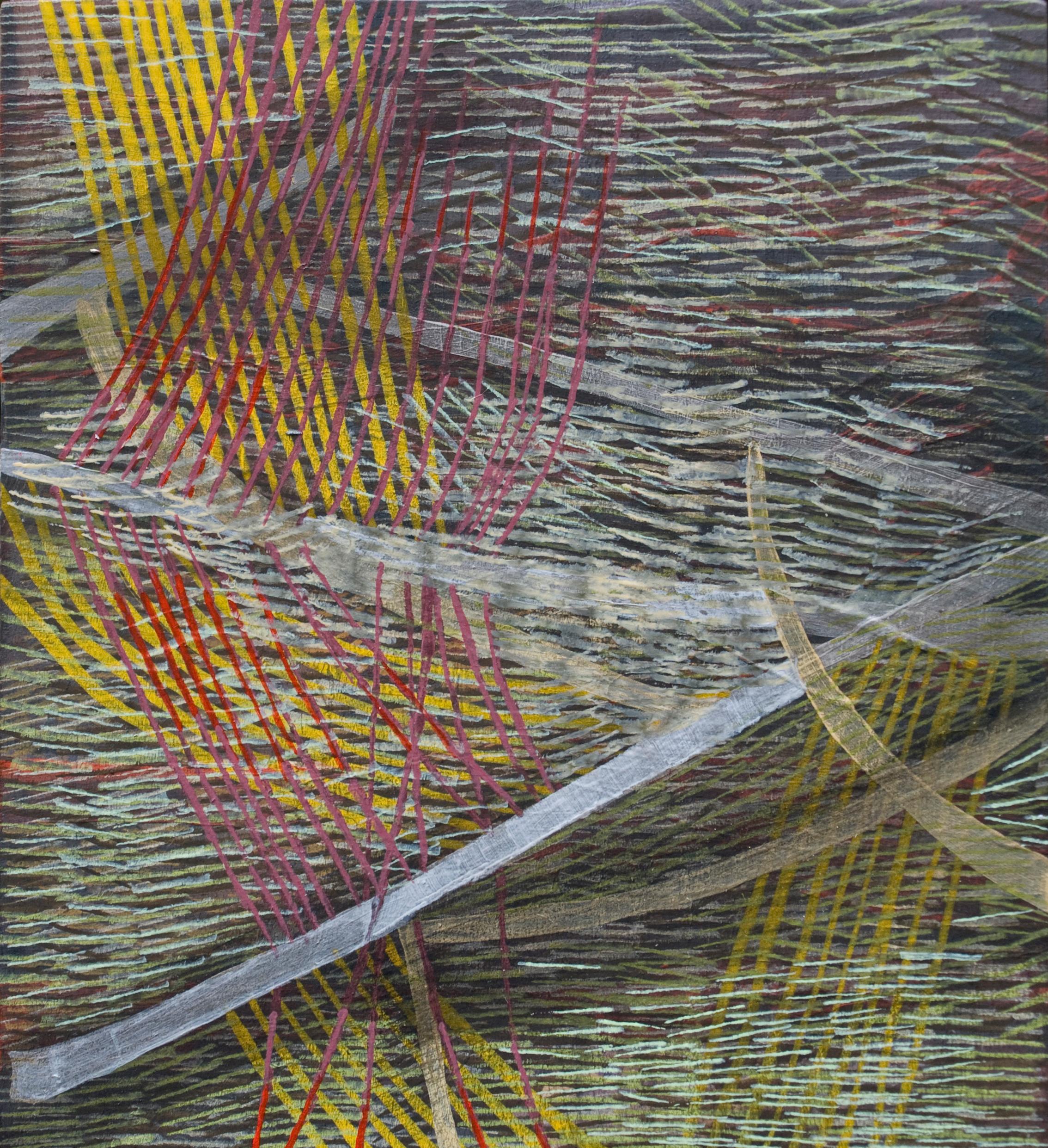 Abstract Painting di Alyse Rosner - Iterazione Ombra