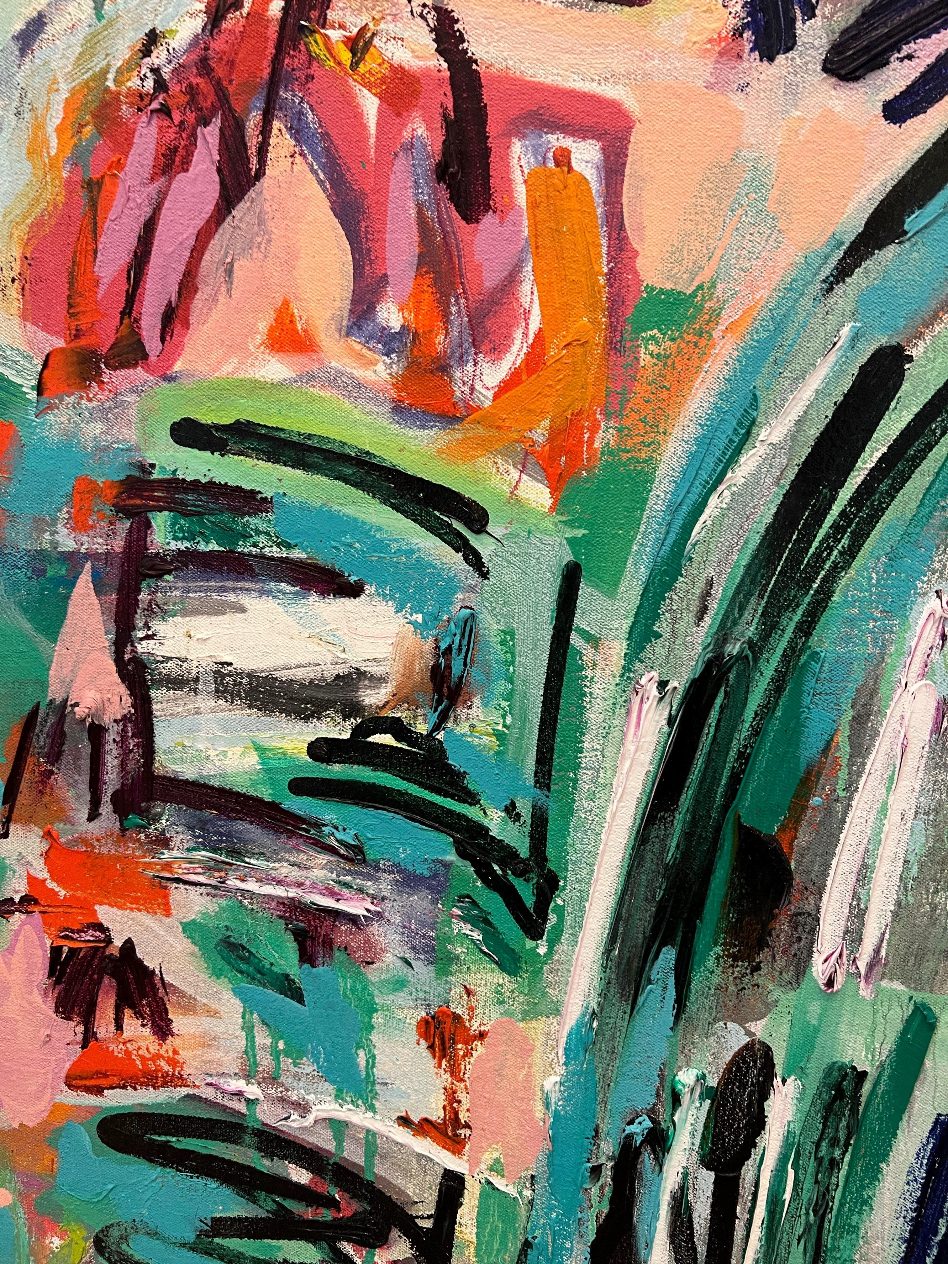 Alysha Grace Marko
Sinfonia di primavera: Pittura ad olio astratta e colorata  2021
48 x 48 pollici
Vernice ad olio

Questo colorato quadro astratto contemporaneo è stato realizzato con pennarello a olio, pastello a olio e pittura a olio. Le