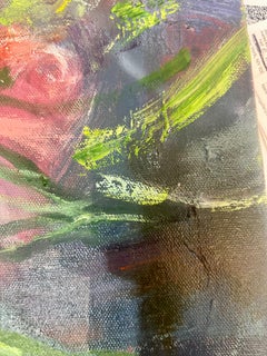 Contemporary Abstract Floral Painting, Eternal