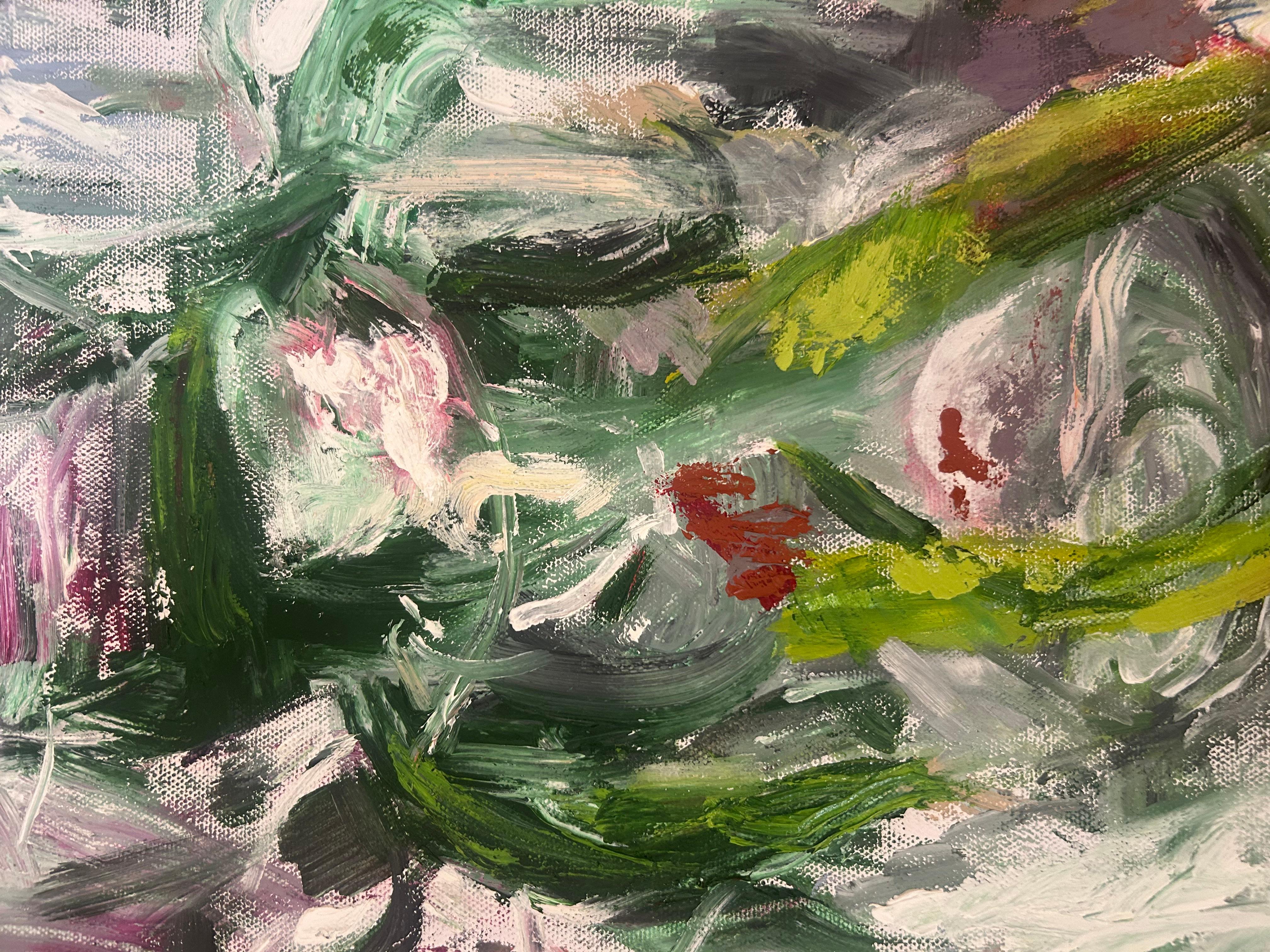 Alysha Marko, artiste basée à New York, est une peintre figurative et abstraite originaire du centre du New Jersey. En grandissant, Alysha a déménagé aux États-Unis, ce qui a permis à sa personnalité sociale de papillonner.  Avec un père qui