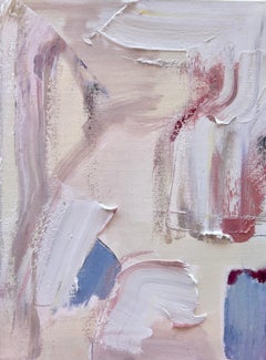 Neutral Abstract Soft Color Oil Painting: Cowboy Boots Plus One