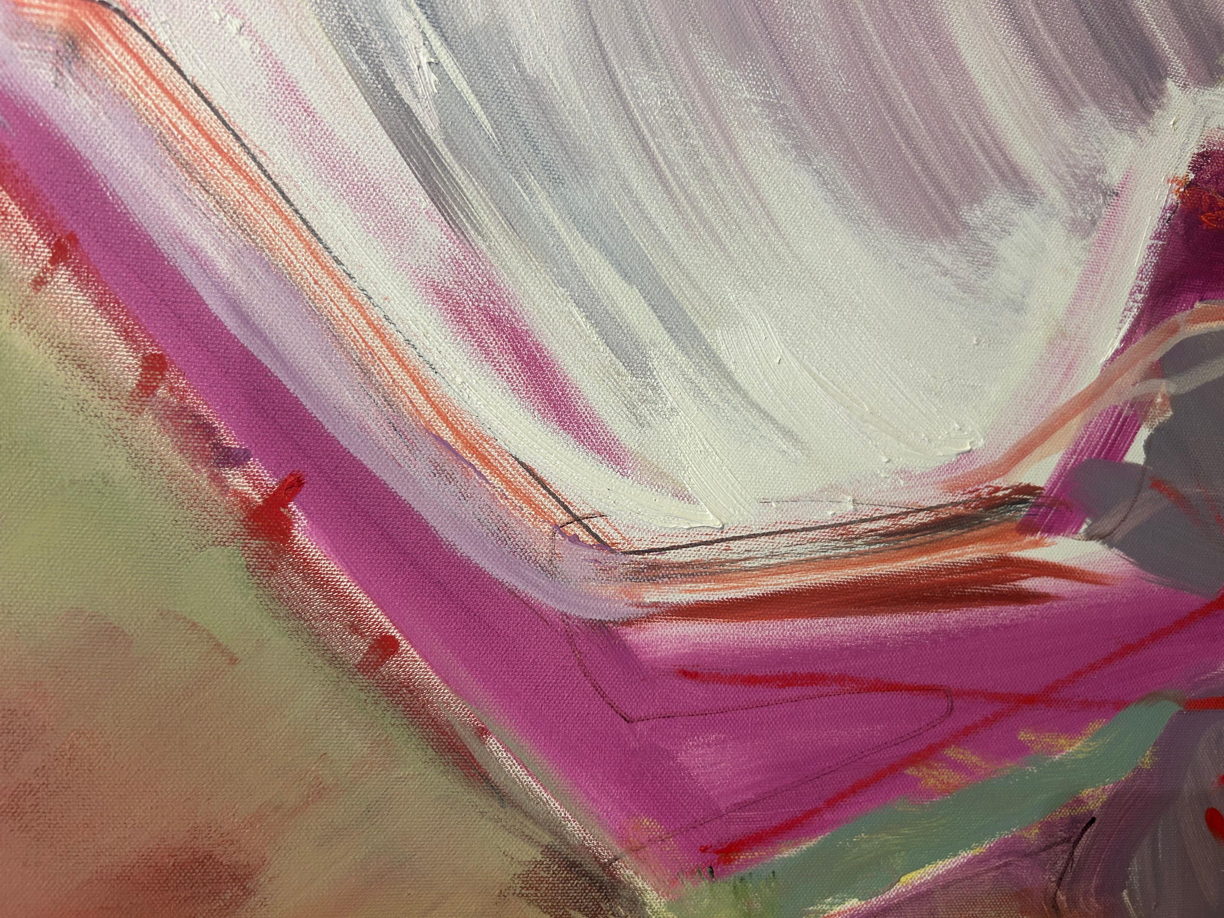 Etichette: Pittura ad olio astratta contemporanea in vendita 6