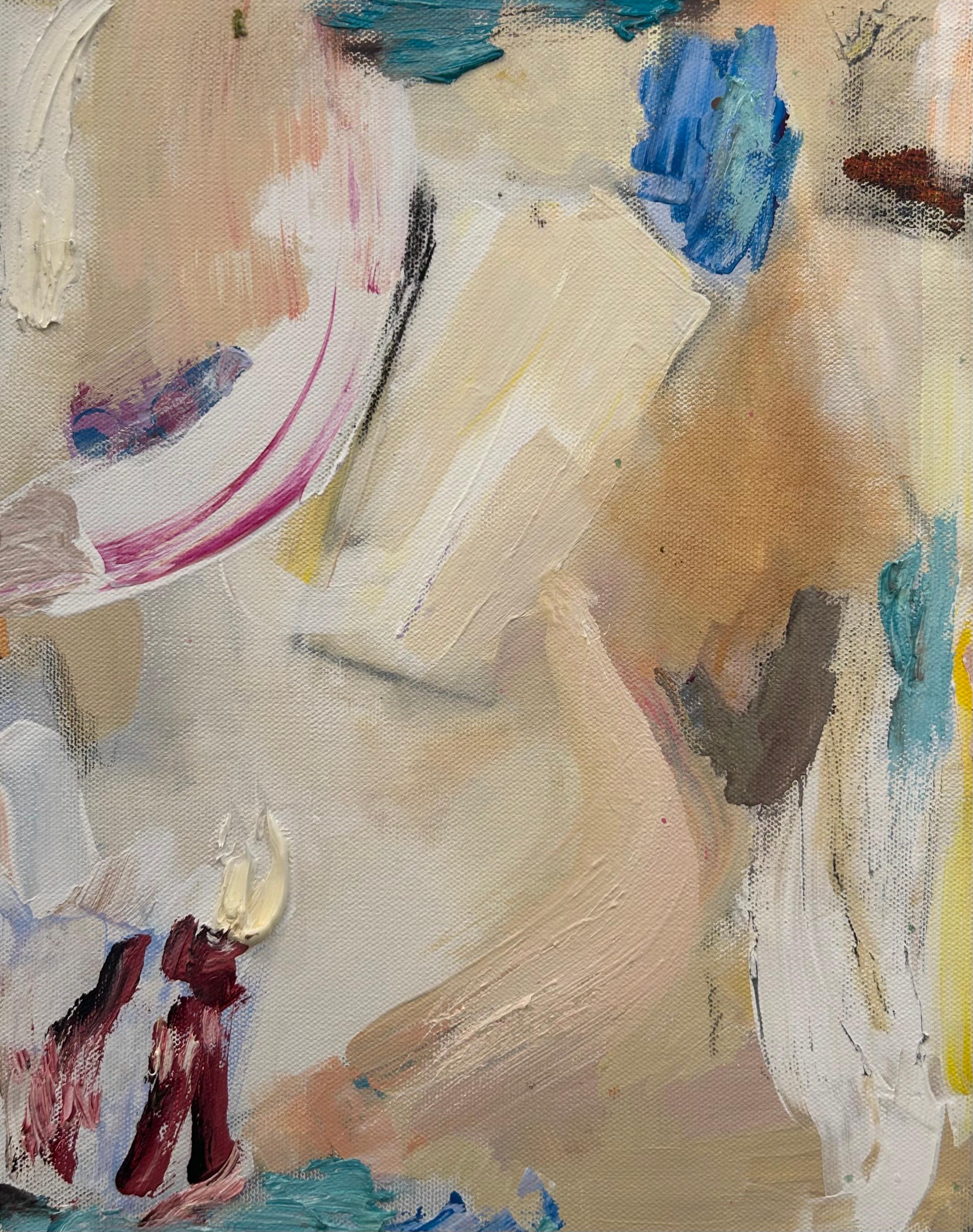 Abstract Painting di Alysha Grace Marko - Come le ali di una colomba