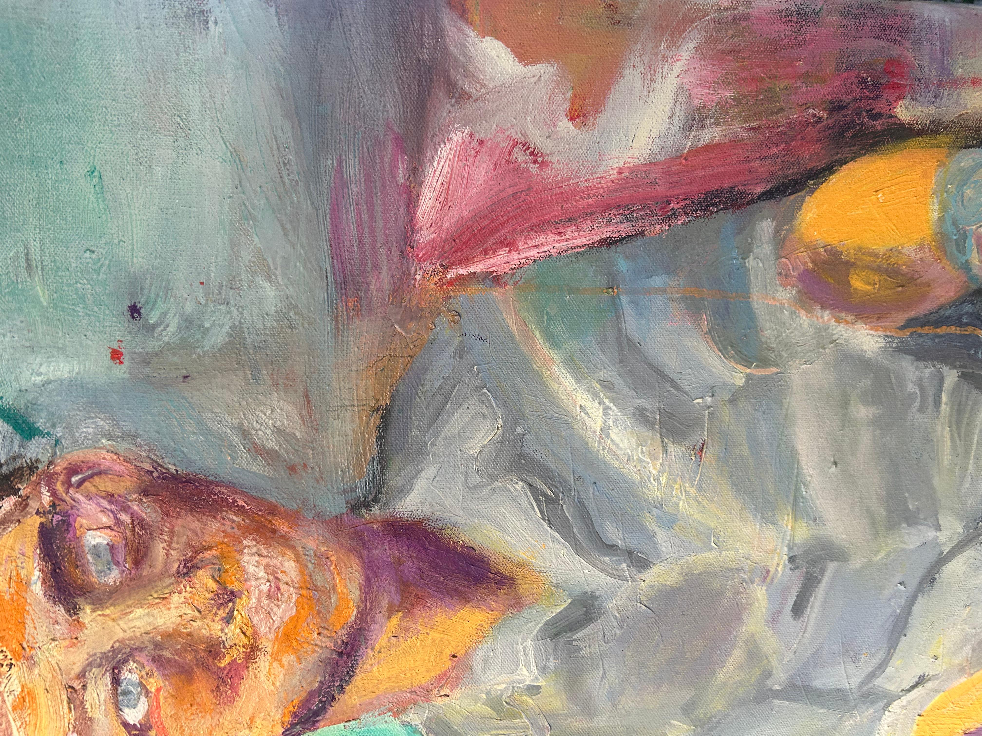 Ryan: Contemporary Abstract Oil Painting en venta 7