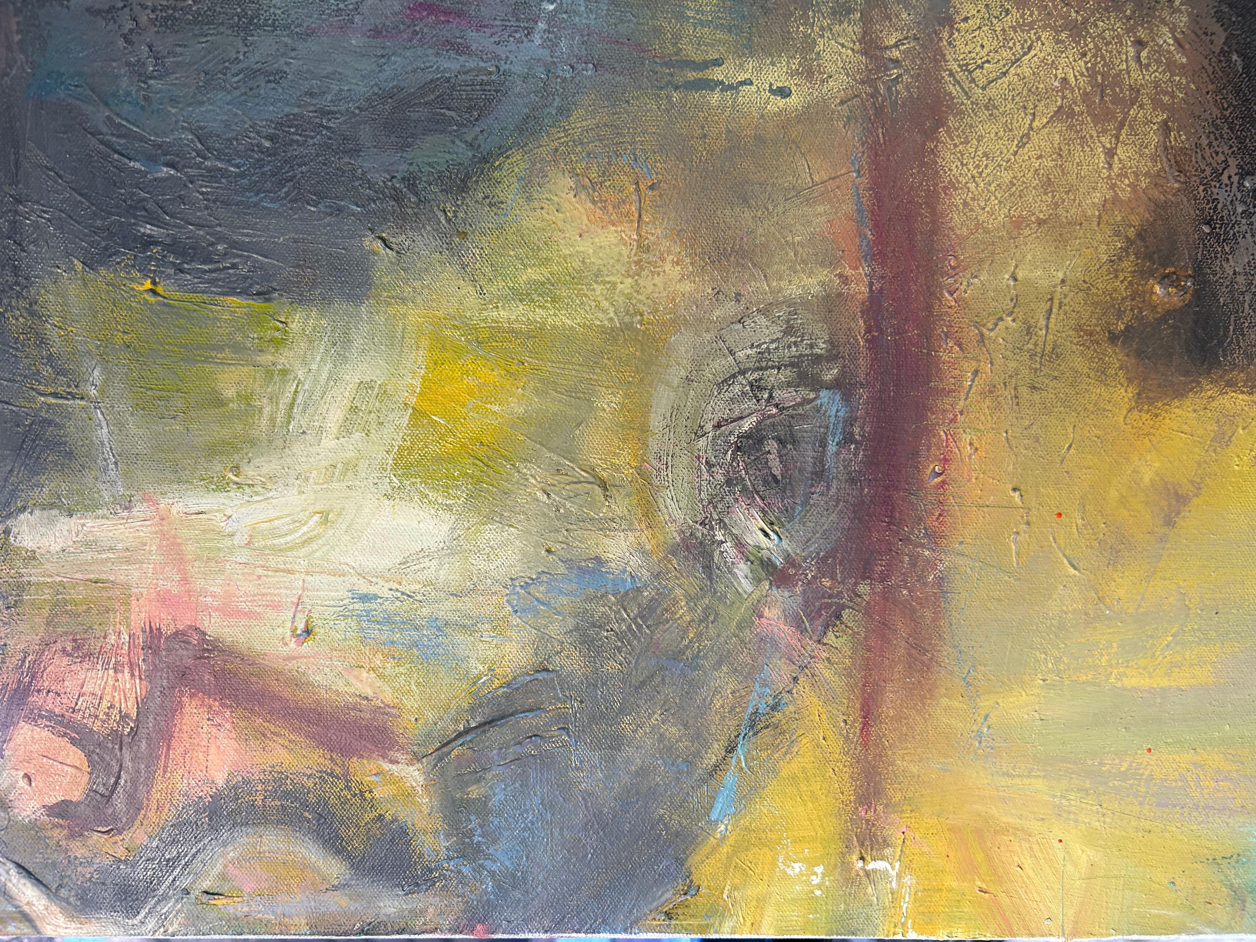 Ryan: Contemporary Abstract Oil Painting en venta 1