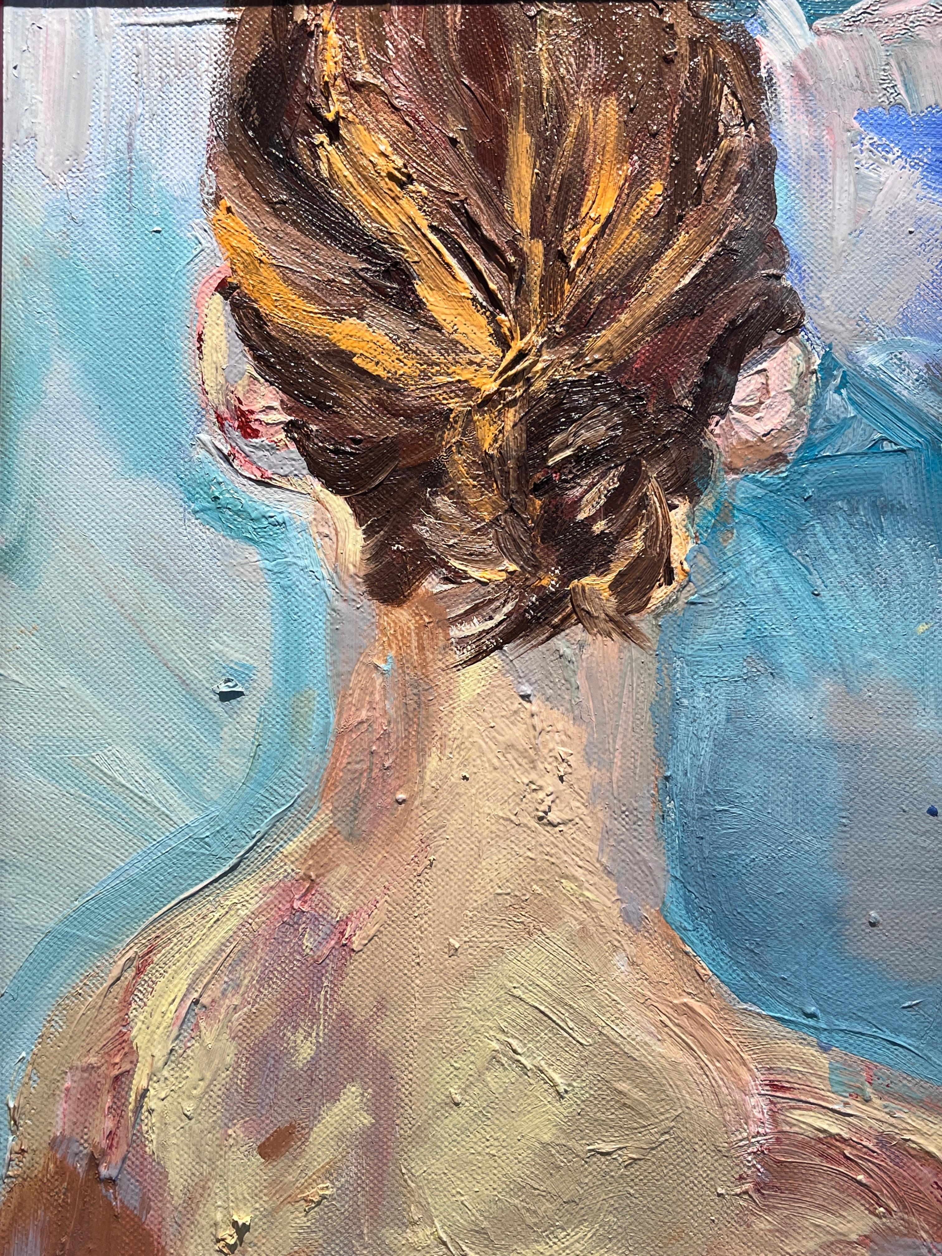 autoritratto - Painting di Alysha Grace Marko
