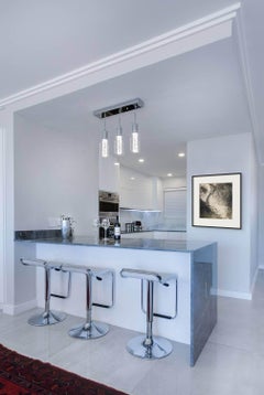 Portali di ghiaccio n. 3498 / fotografia naturalistica in bianco e nero