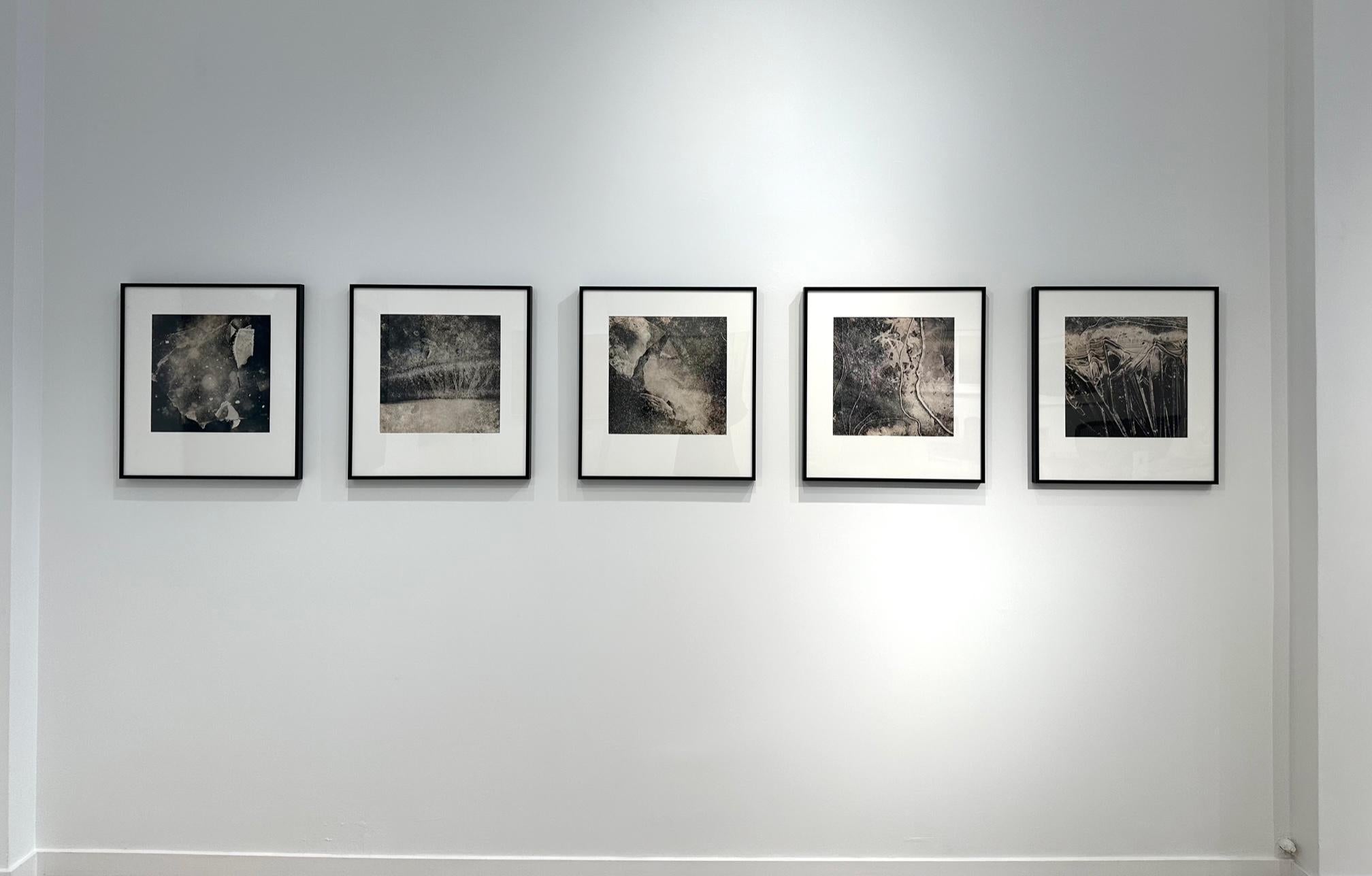 Portales de glace n° 3498 / photographie de nature en noir et blanc - Contemporain Photograph par Alyson Belcher