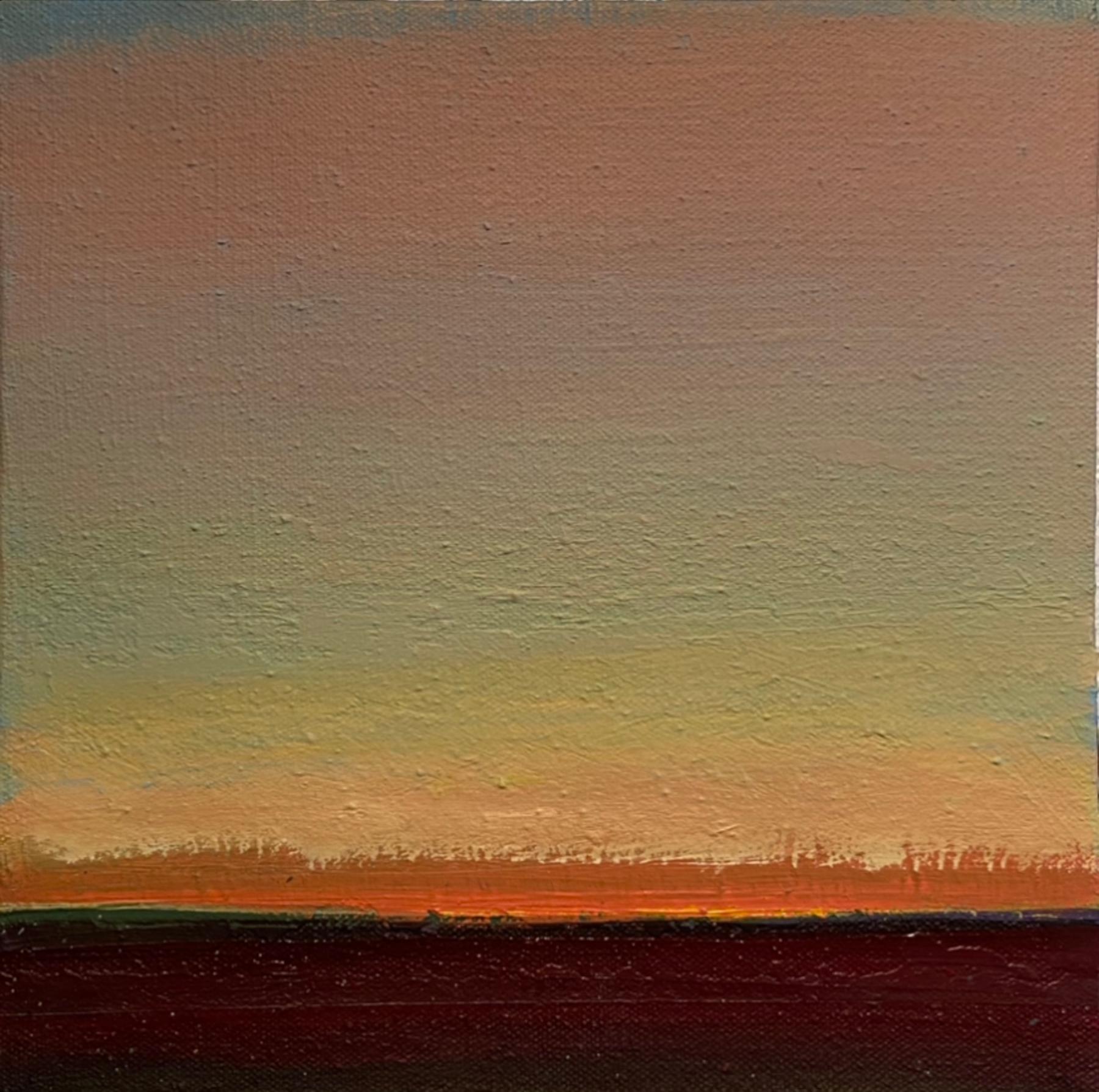 Alyson Kinkade Landscape Painting - Remembering Plains no. 56