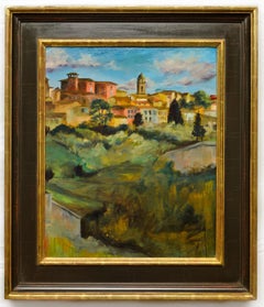 Siena Spring Study No.2, peinture à l'huile 22x18