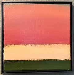 Alyson Kinkade - Watermelon Sky, 12x12" oil on linen Watermelon Sky, 12x12" oil on linen