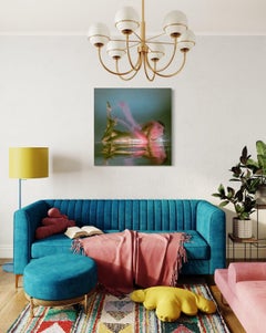 Alyssa Fortin Underwater Photograph Female Figurative Pink Dancing Bathing