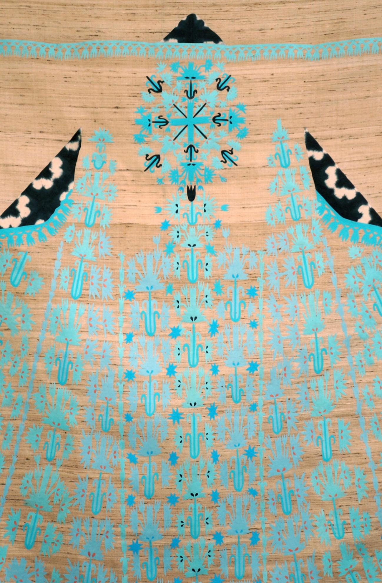 Viaggiatore (tutti i santi) - Mixed Media Art Contemporaneo di Alyssa Sakina Mumtaz