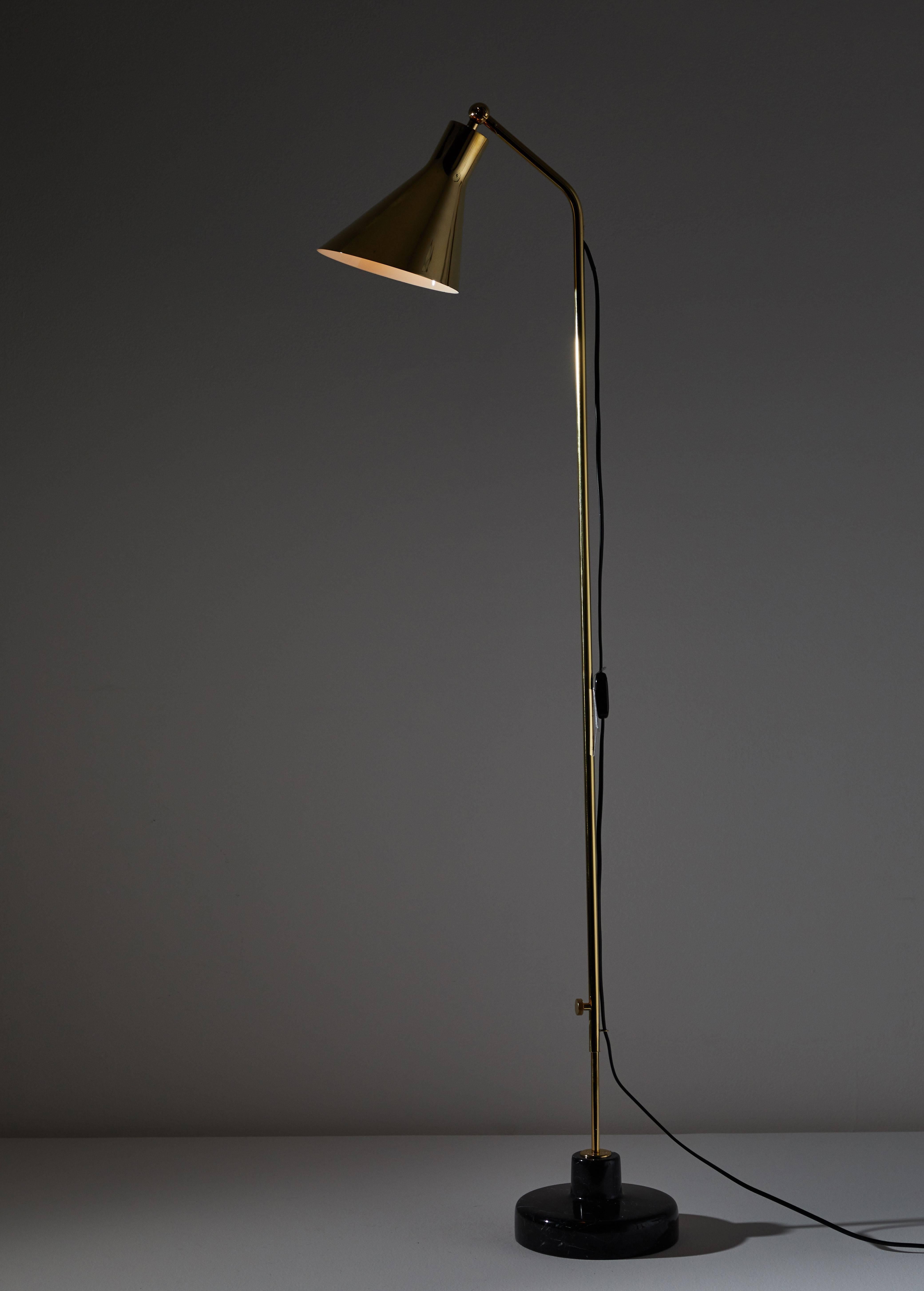 Italian Alzabile Floor Lamp by Ignazio Gardella