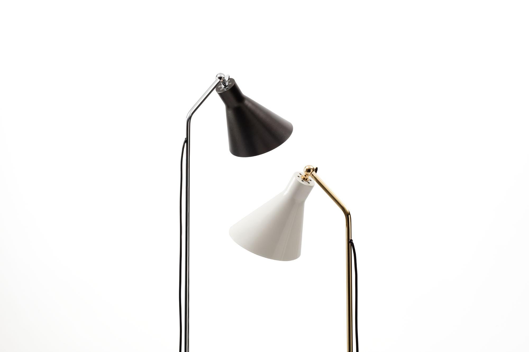 Alzabile, Reading Floor Lamp by Ignazio Gardella for TATO In New Condition For Sale In Gargallo, NO