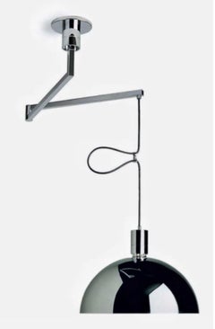 AM/AS Adjustable Arm Ceiling Lamp – Franco Albini for Sirrah, Italy, 1970s