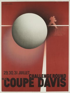 A.M. Cassandre 'Coupe Davis (Restrike)' 1980