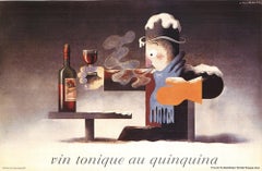 A.M. Cassandre 'Vin Tonique au Quinquina' 1998- Offset Lithograph
