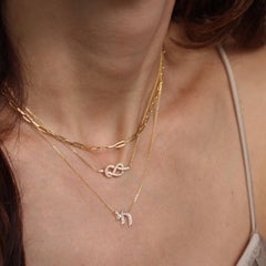 Am Israel Chai Diamond Pendant Judaica  Necklace, Jewish Gift