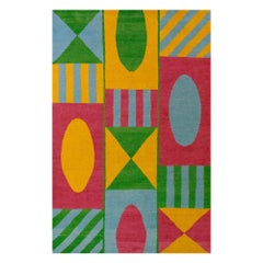 AM1 Woollen Carpet by Alessandro Mendini for Post Design Collection/Memphis