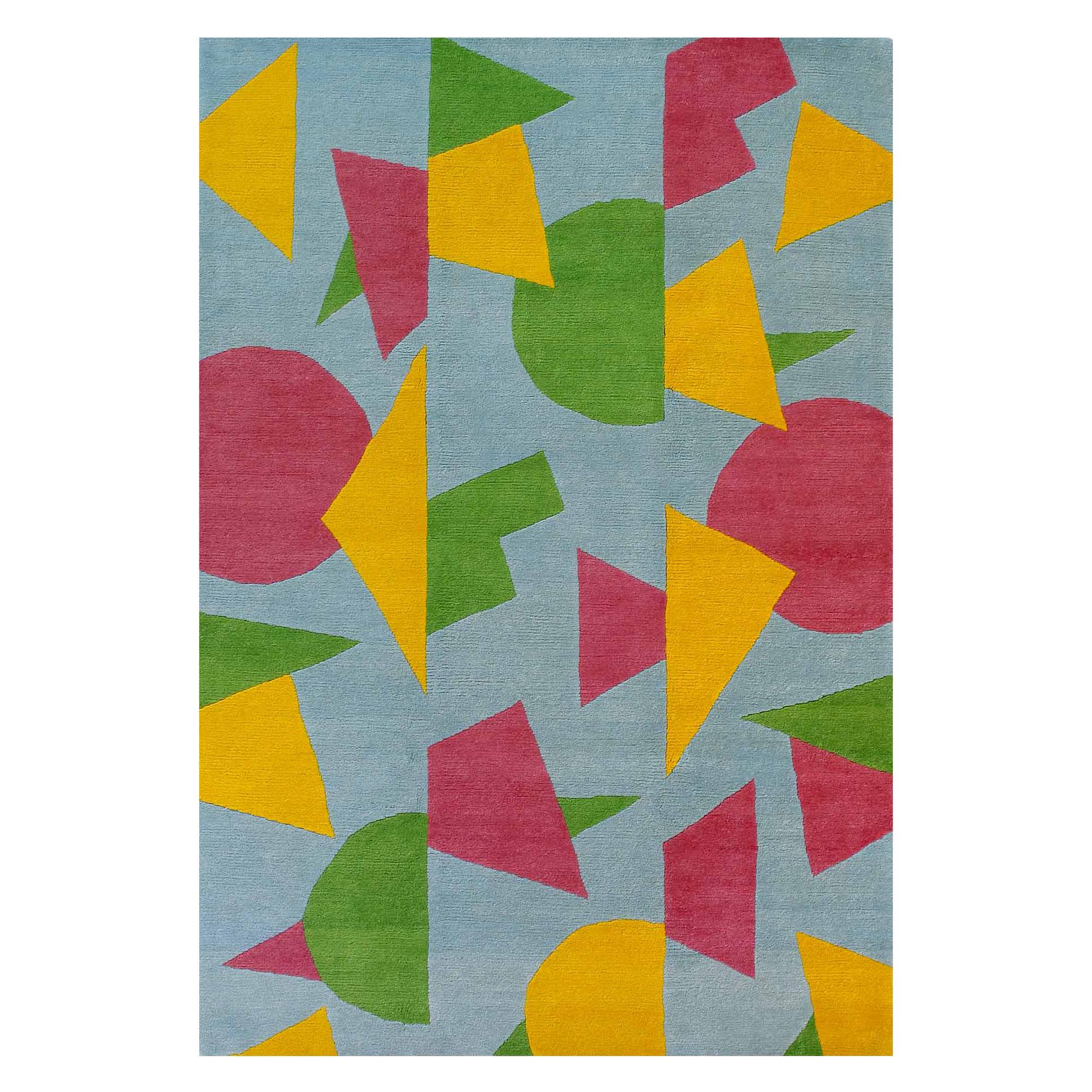 AM5 Woollen Carpet by Alessandro Mendini for Post Design Collection/Memphis For Sale