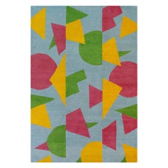 AM5 Woollen Carpet by Alessandro Mendini for Post Design Collection/Memphis