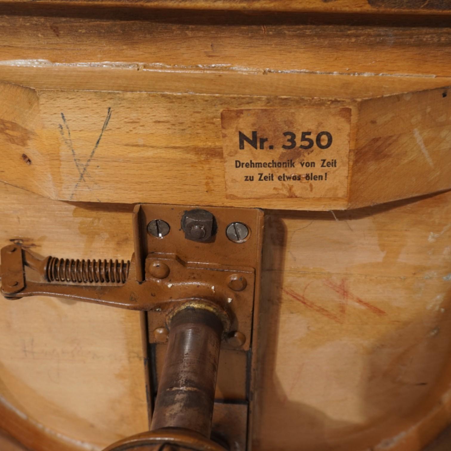 Ama Elastischer Bürostuhl, Bauhaus-Stil, 1950 im Angebot 7