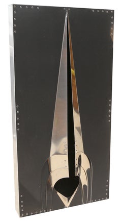 Venus Series, Modern Polished Aluminum Sculpture by Amadeo Gabino