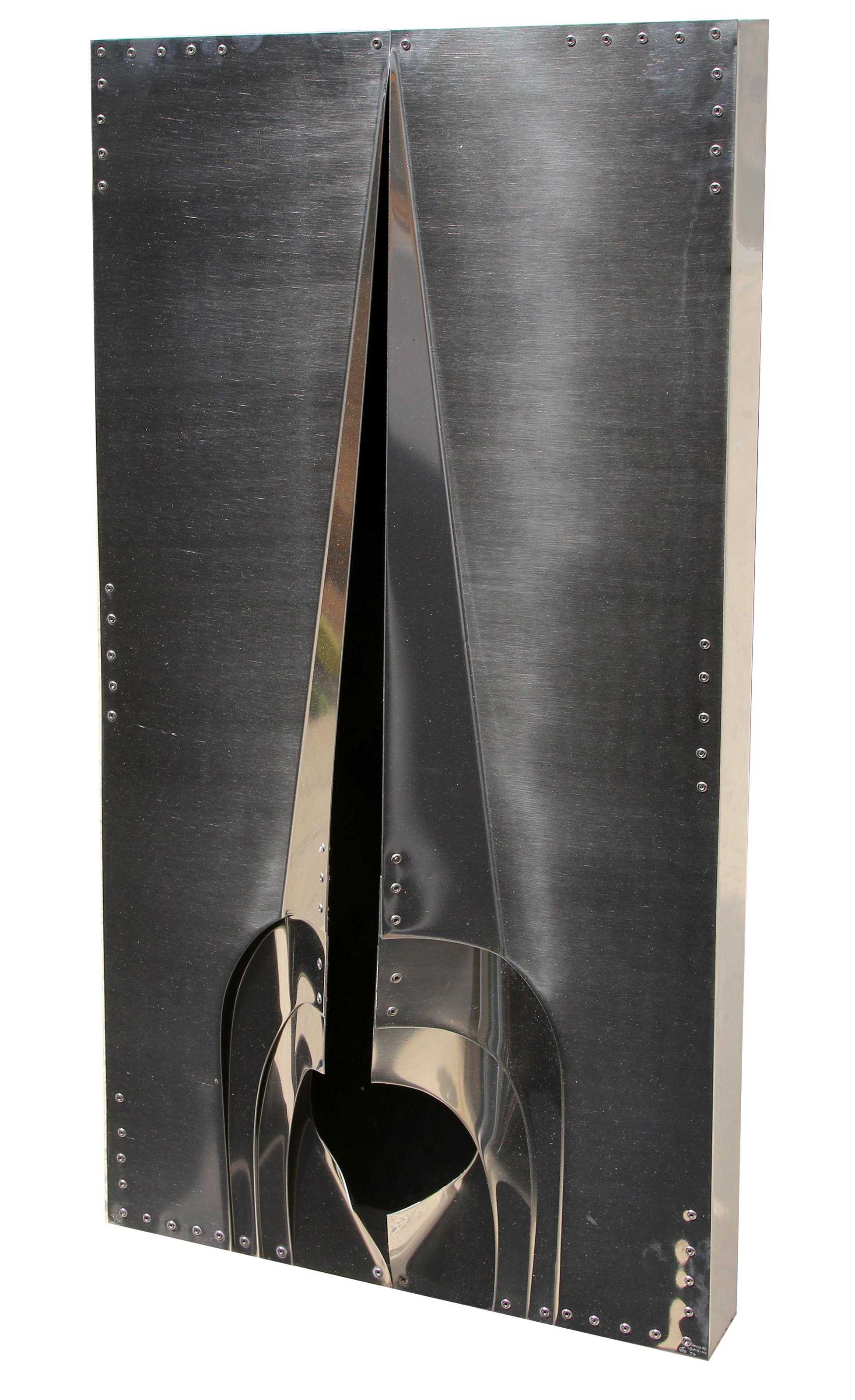 Série Vénus, sculpture moderne en aluminium poli par Amadeo Gabino