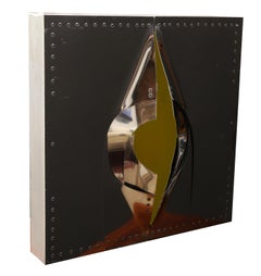 Venus Series, Signed Modern Aluminum Wall Sculpture by Amadeo Gabino