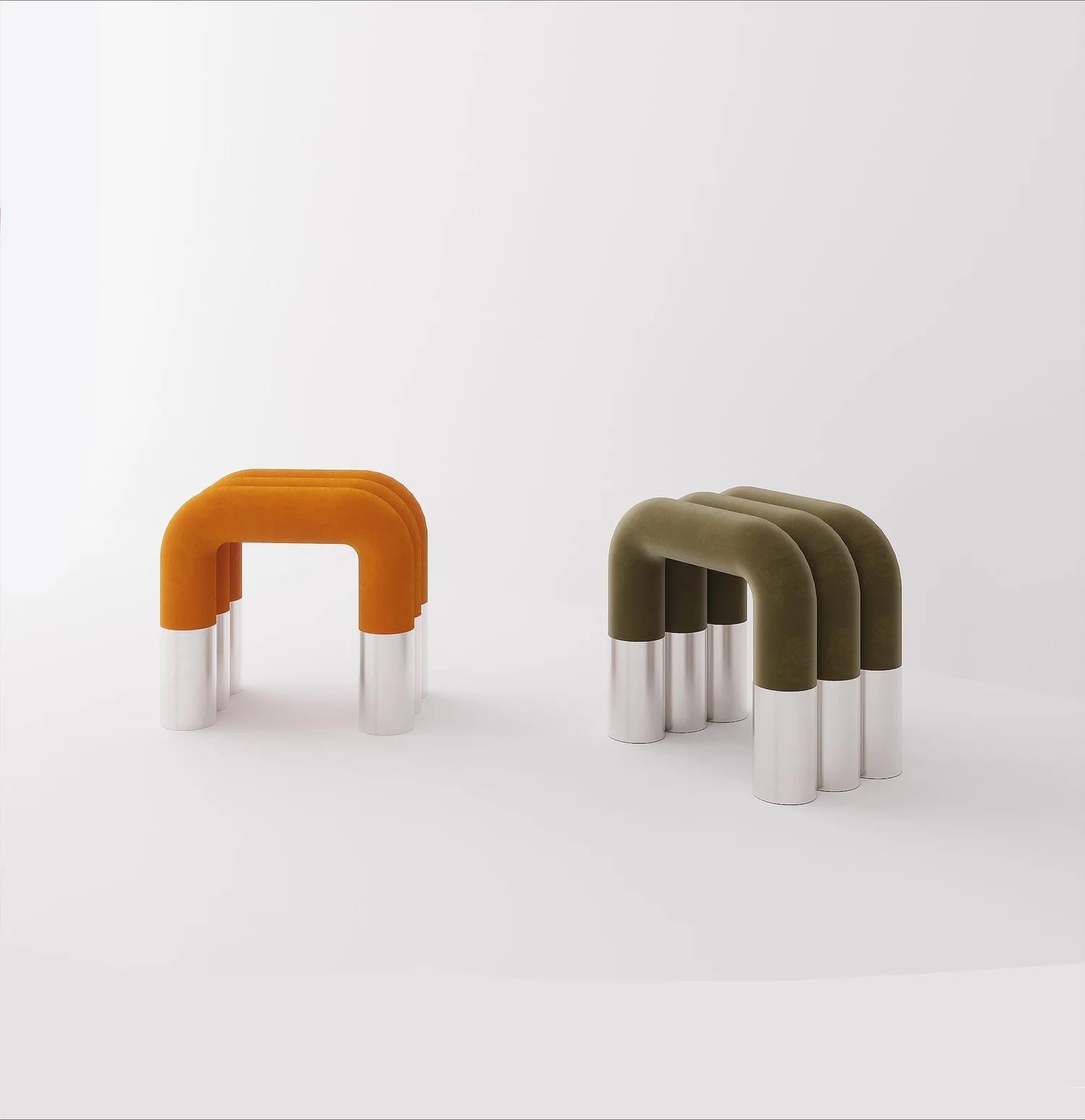 Portuguese Amadeo Stool By Joana Teixeira For Sale