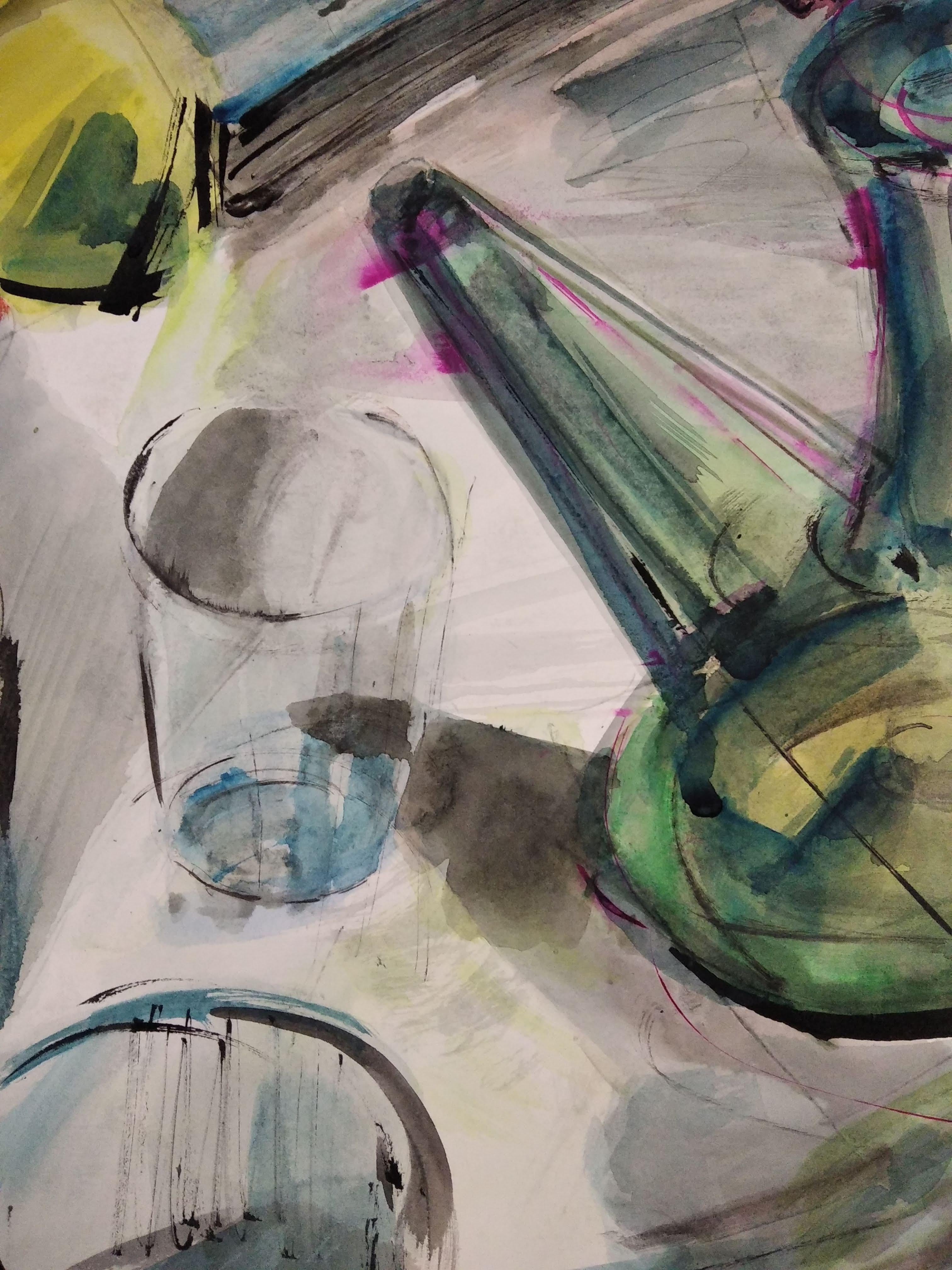 Untitled - Modern Mixed Media Art by Amadeu Casals