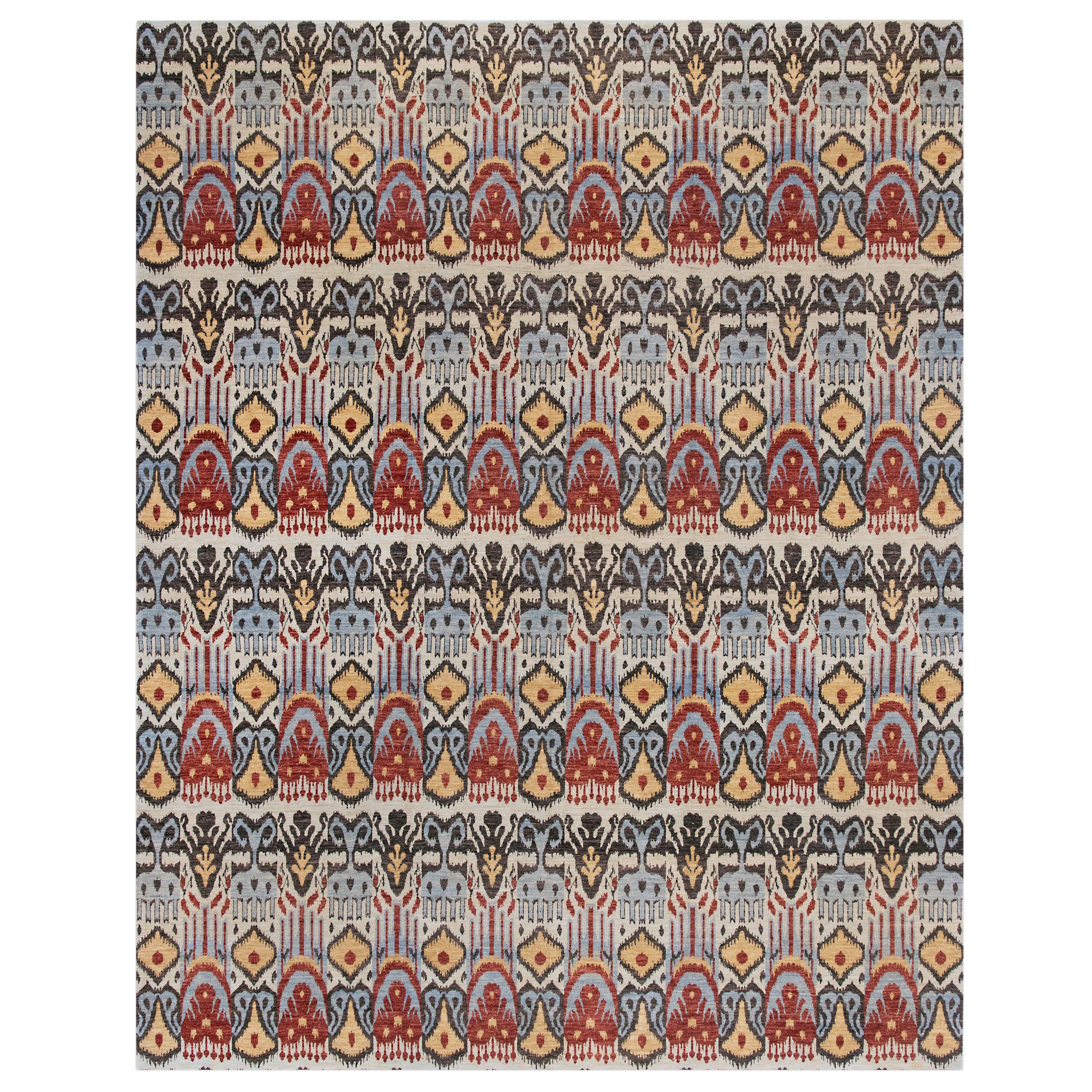 Amadi Ikat Rug For Sale