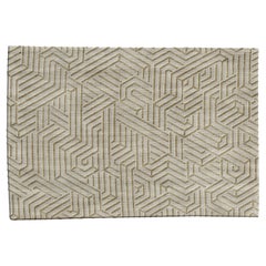 Amador Rug 05 - Limited Edition of 11 / Heirloom Hand Knotted Wool & Silk Yarn