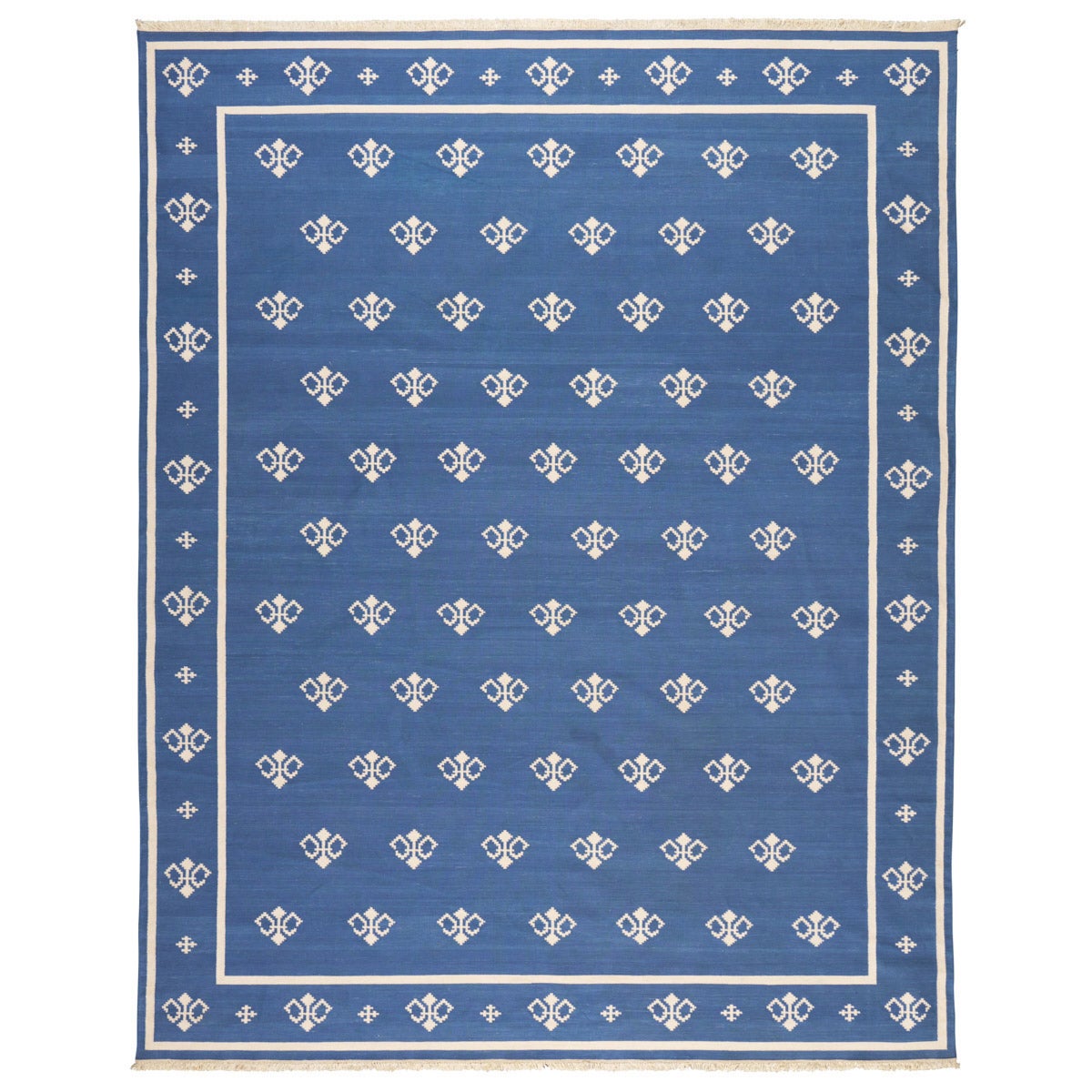 Amagansett-Teppich in Indigo, 8x10' im Angebot