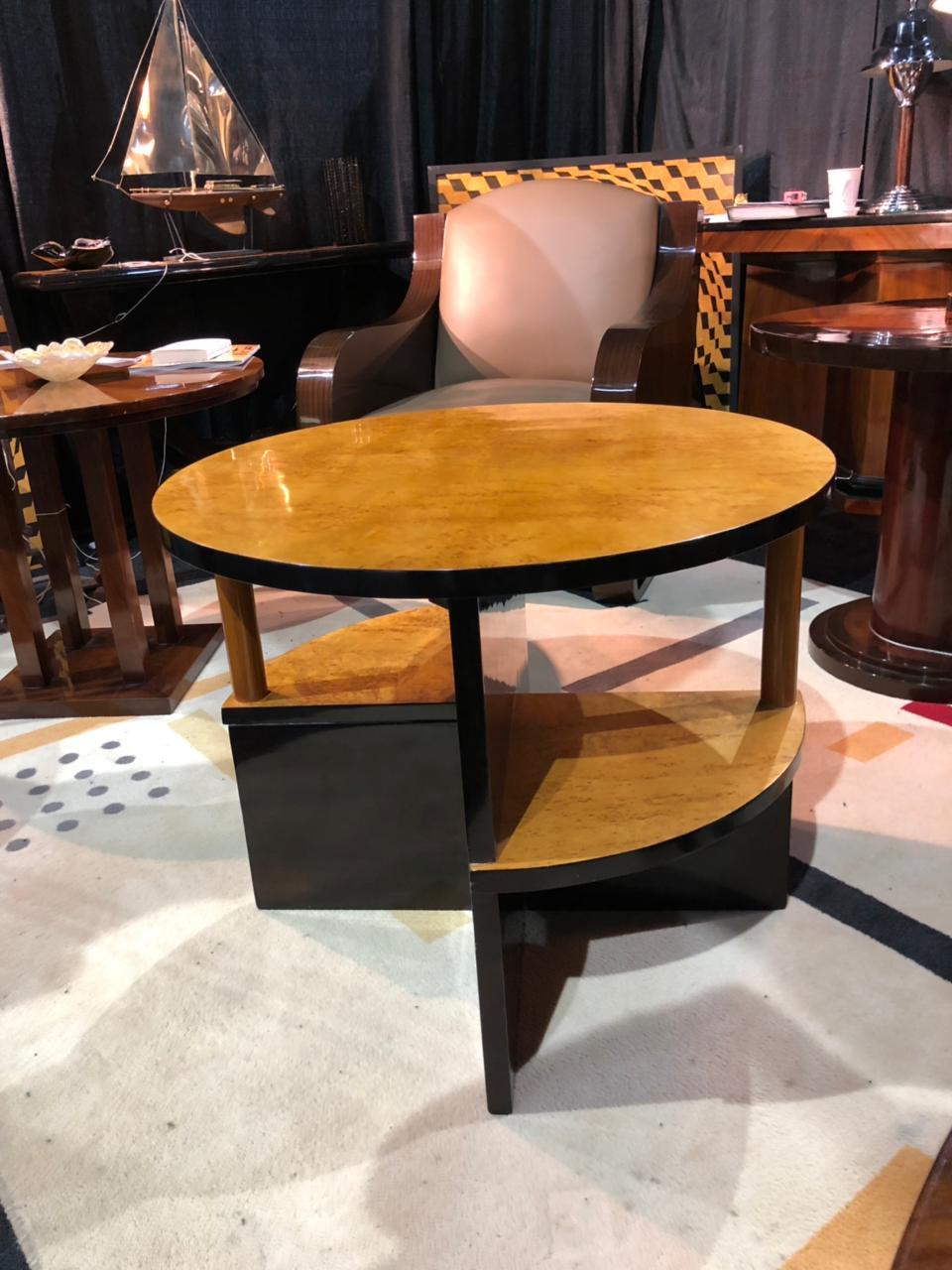 Amaizing Art Deco, 2 Tables in Wood, France, 1930 For Sale 9