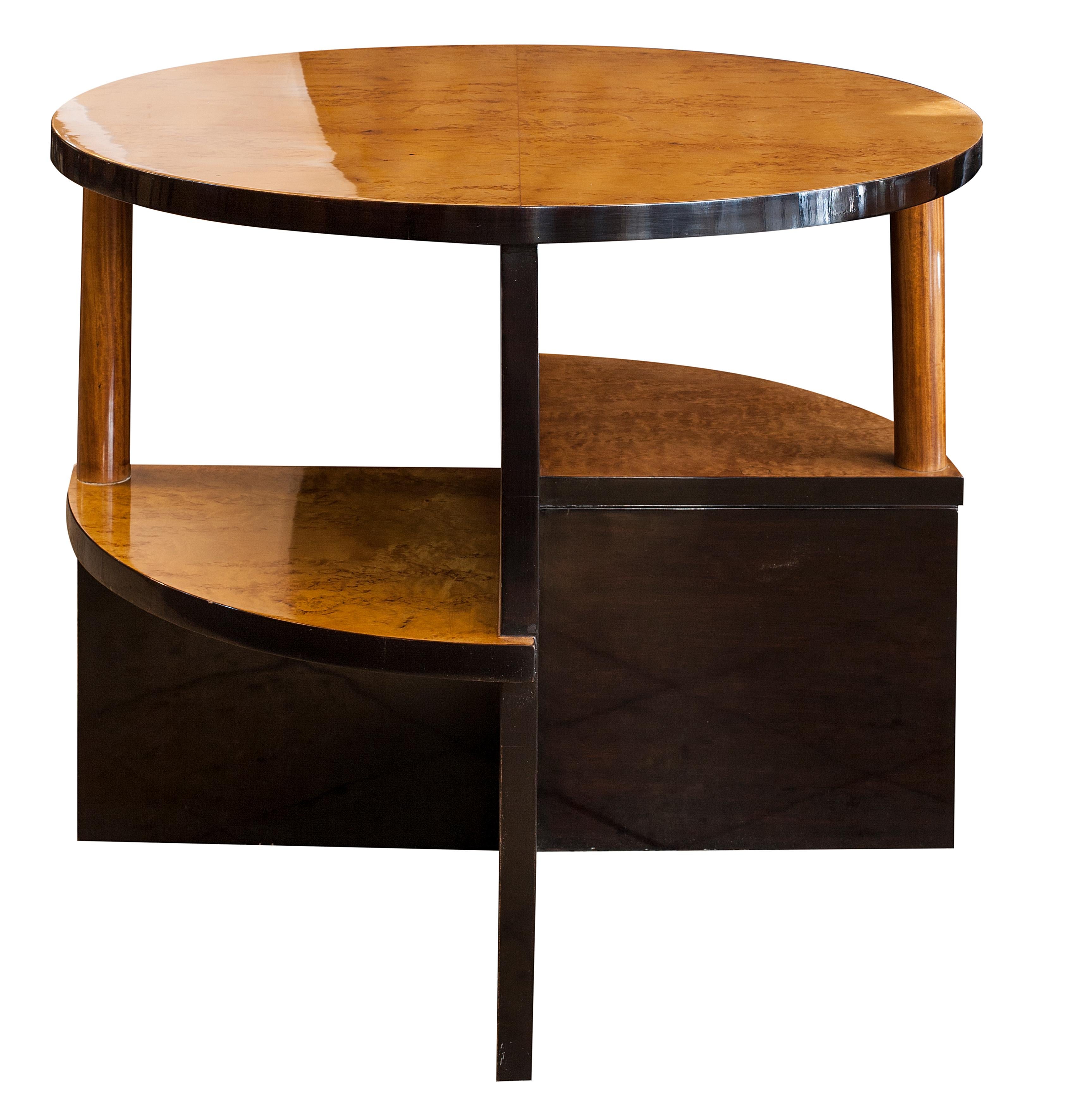 Exhibited at Original antique show ( Miami beach ).
Two tables 
Material: wood 
Style: Art Deco
Country: France
If you want to live in the golden years, this is the tables that your project needs.
We have specialized in the sale of Art Deco and Art