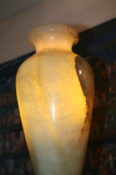 Amaizing Art deco Table Lamp in Marble, 1920, made in France