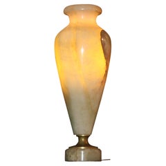 Amaizing Art-Déco-Tischlampe aus Marmor, 1920, hergestellt in Frankreich