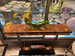 Murano-Tischdekoration, Art-Déco-Stil, italienisch, Techniken: Sommerso, handgeformt