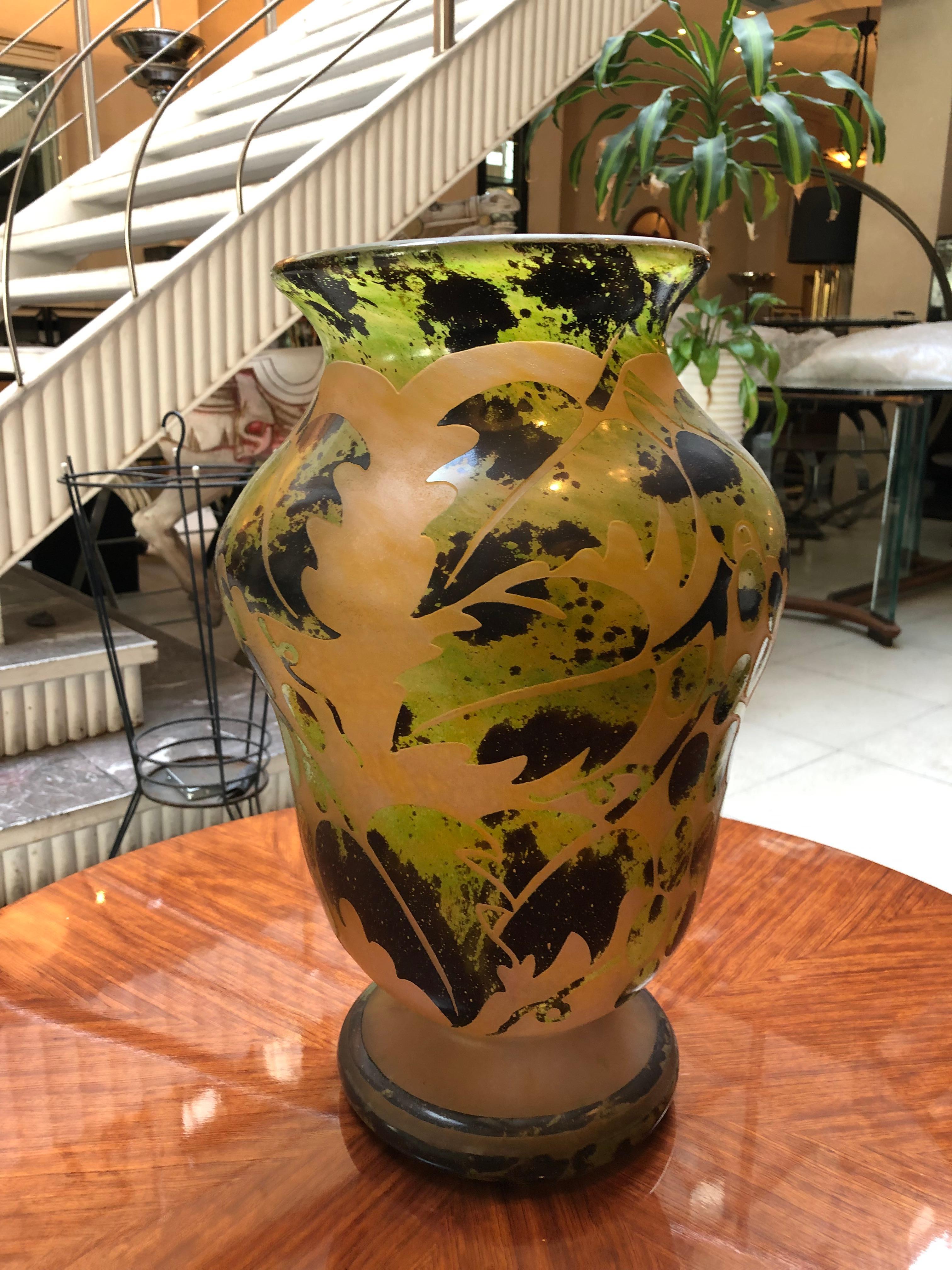 Amaizing Vase Zeichen: Degué, Hergestellt in Frankreich im Zustand „Gut“ im Angebot in Ciudad Autónoma Buenos Aires, C