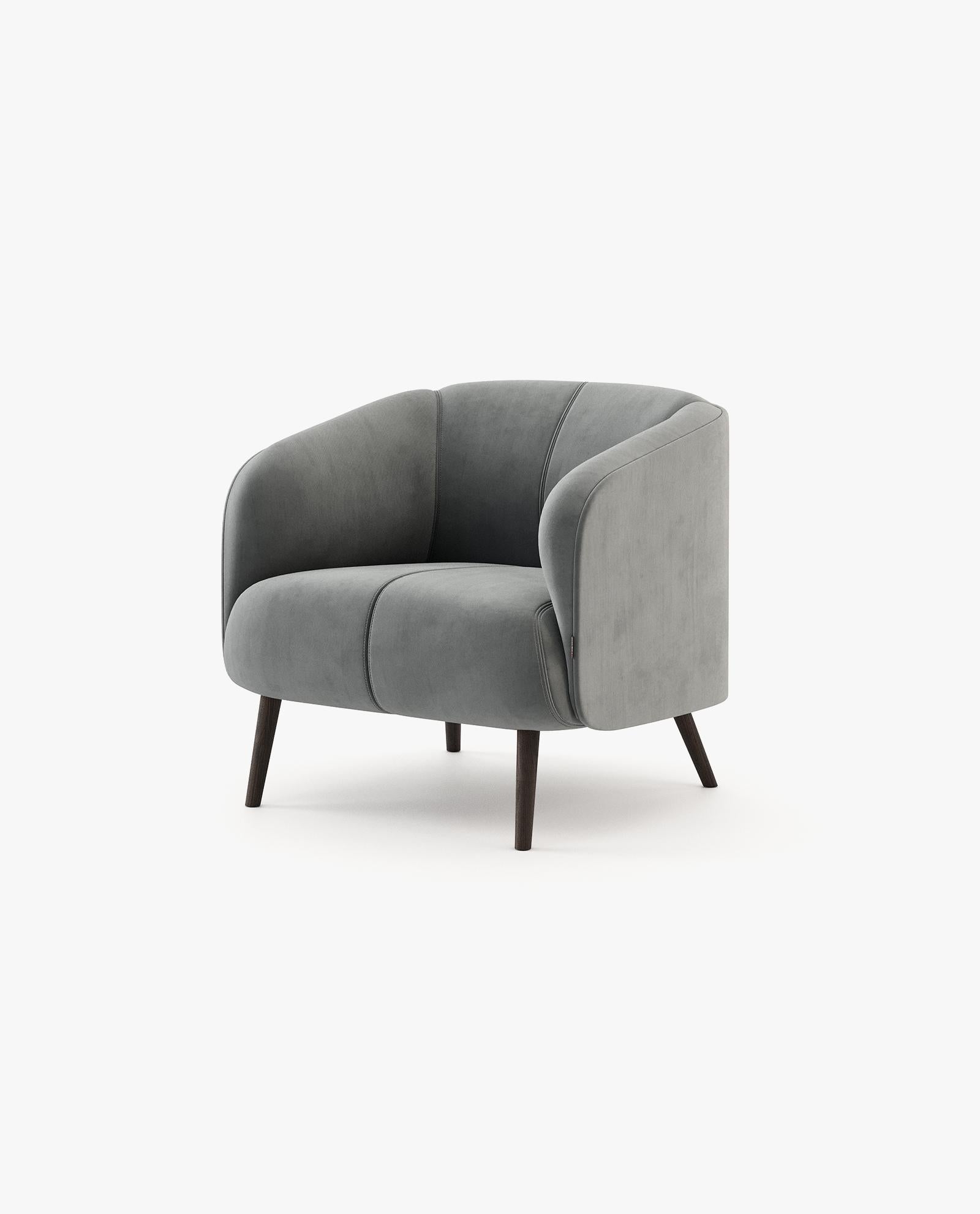 Amalfi armchair is an accent armchair that offers comfort and support while being super stylish, making it the ideal addition to any room. Finished in a soft fabric, this armchair is both comfy and stylish. Available in multiple fabrics, you'll be