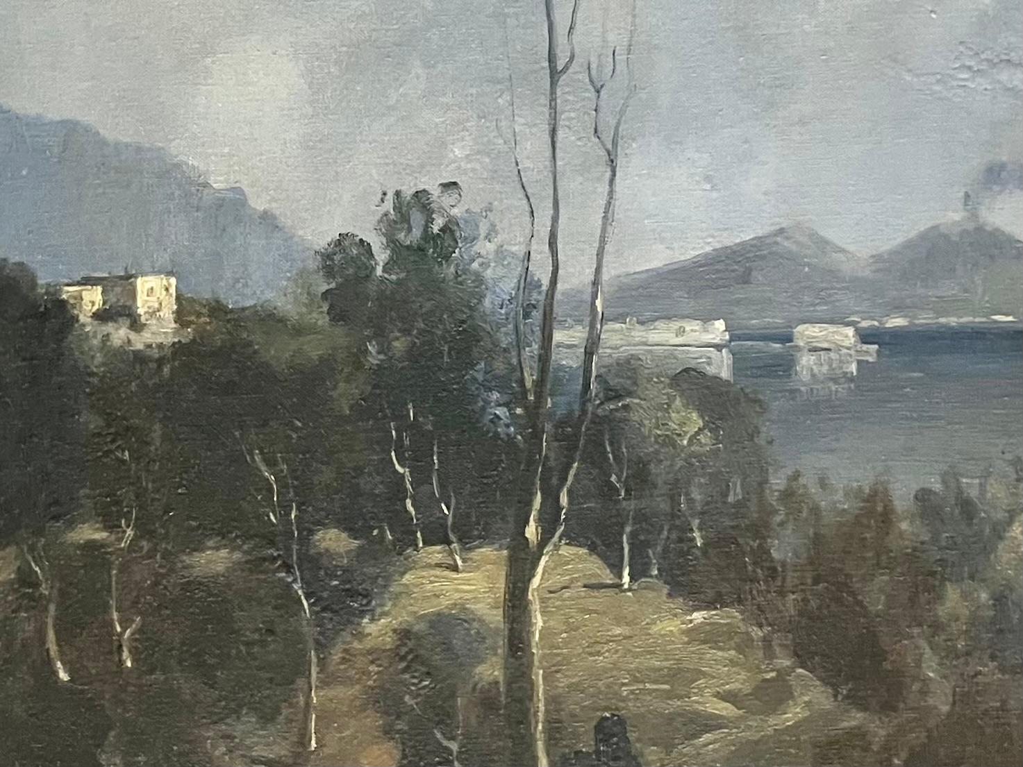 Amalfi Coast with Vesuvius For Sale 1