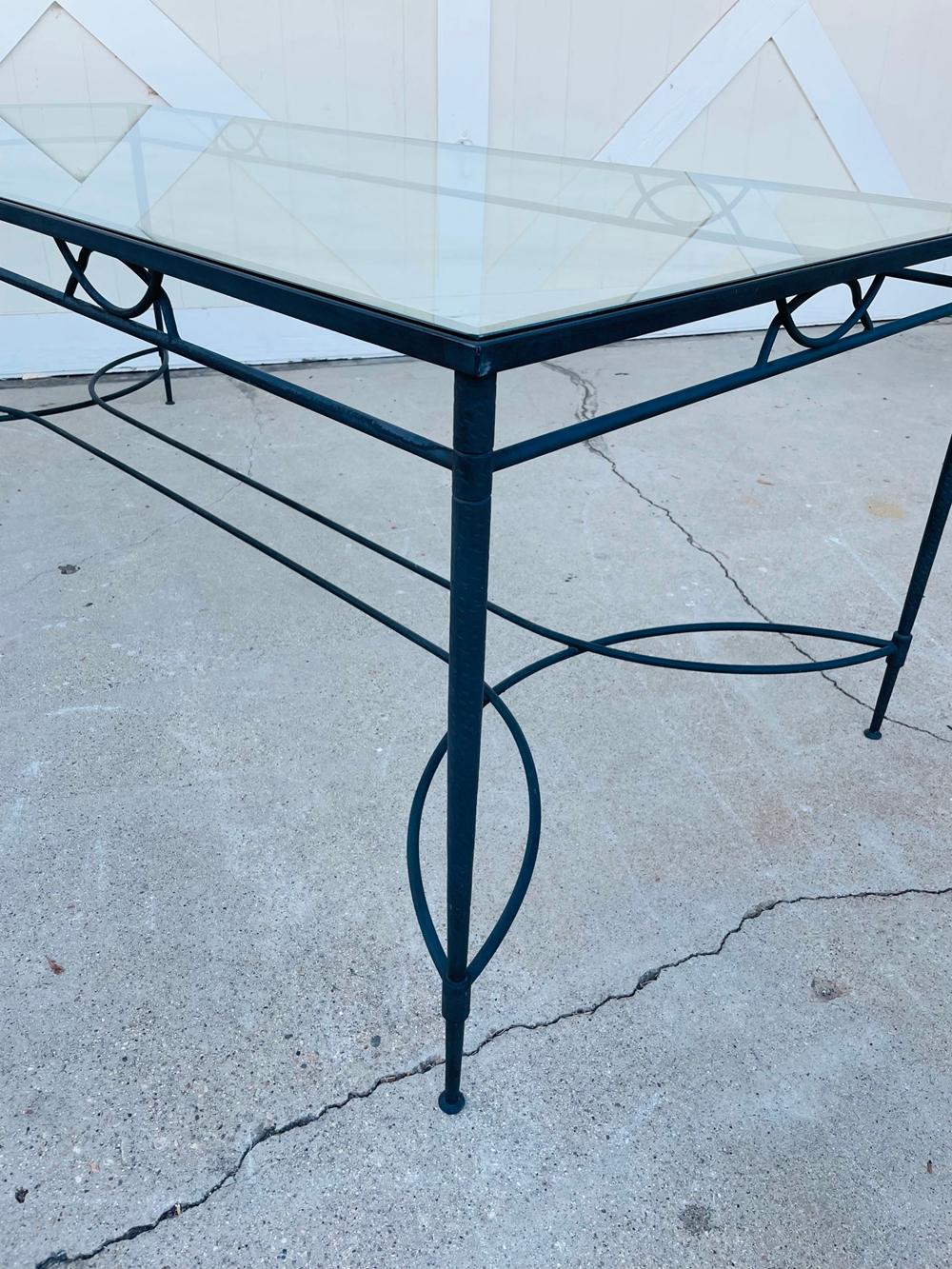 Late 20th Century Amalfi Outdoor Dining Table by Janus et Cie