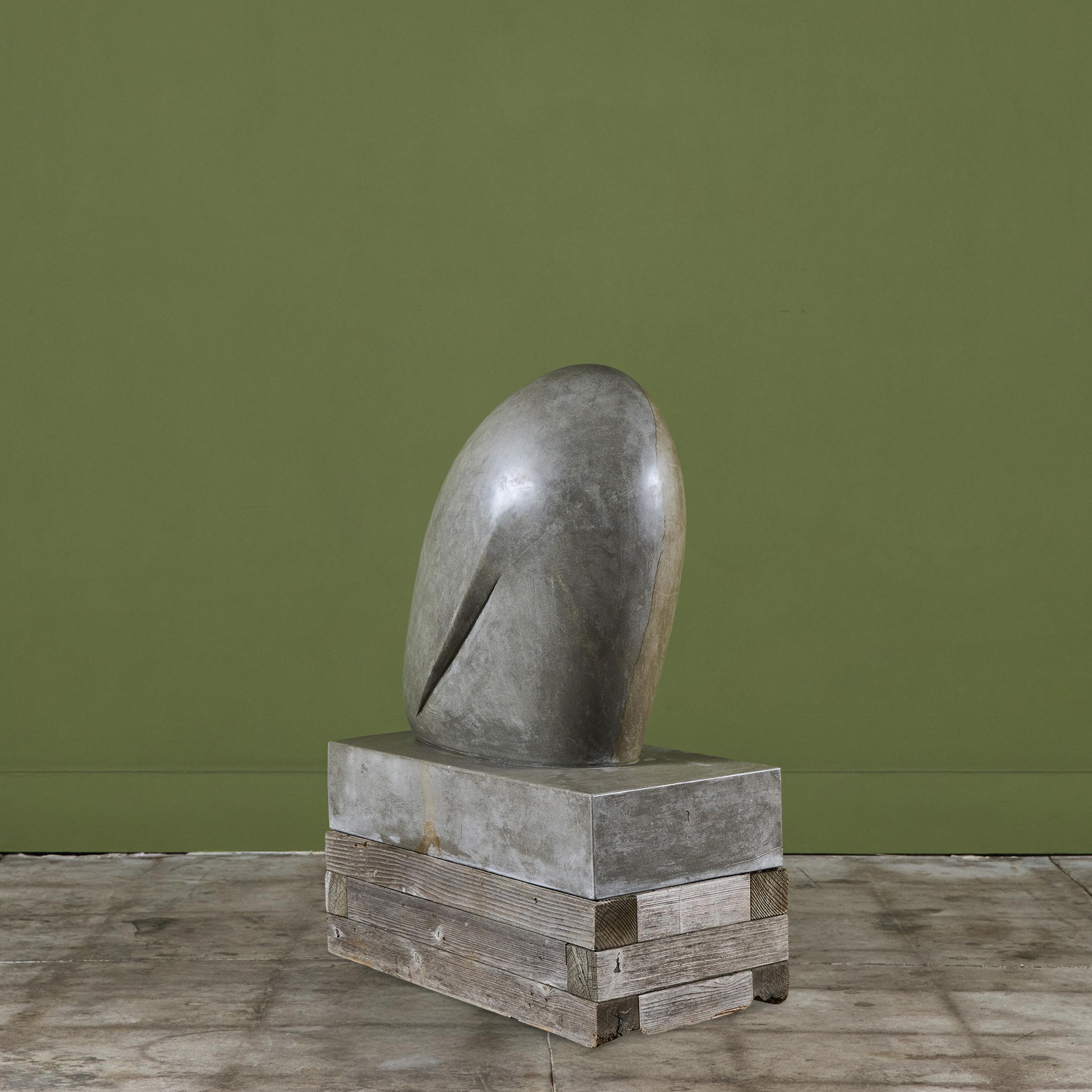 Amalia Schulthess 'Seabird' Marble Stone Sculpture For Sale 1