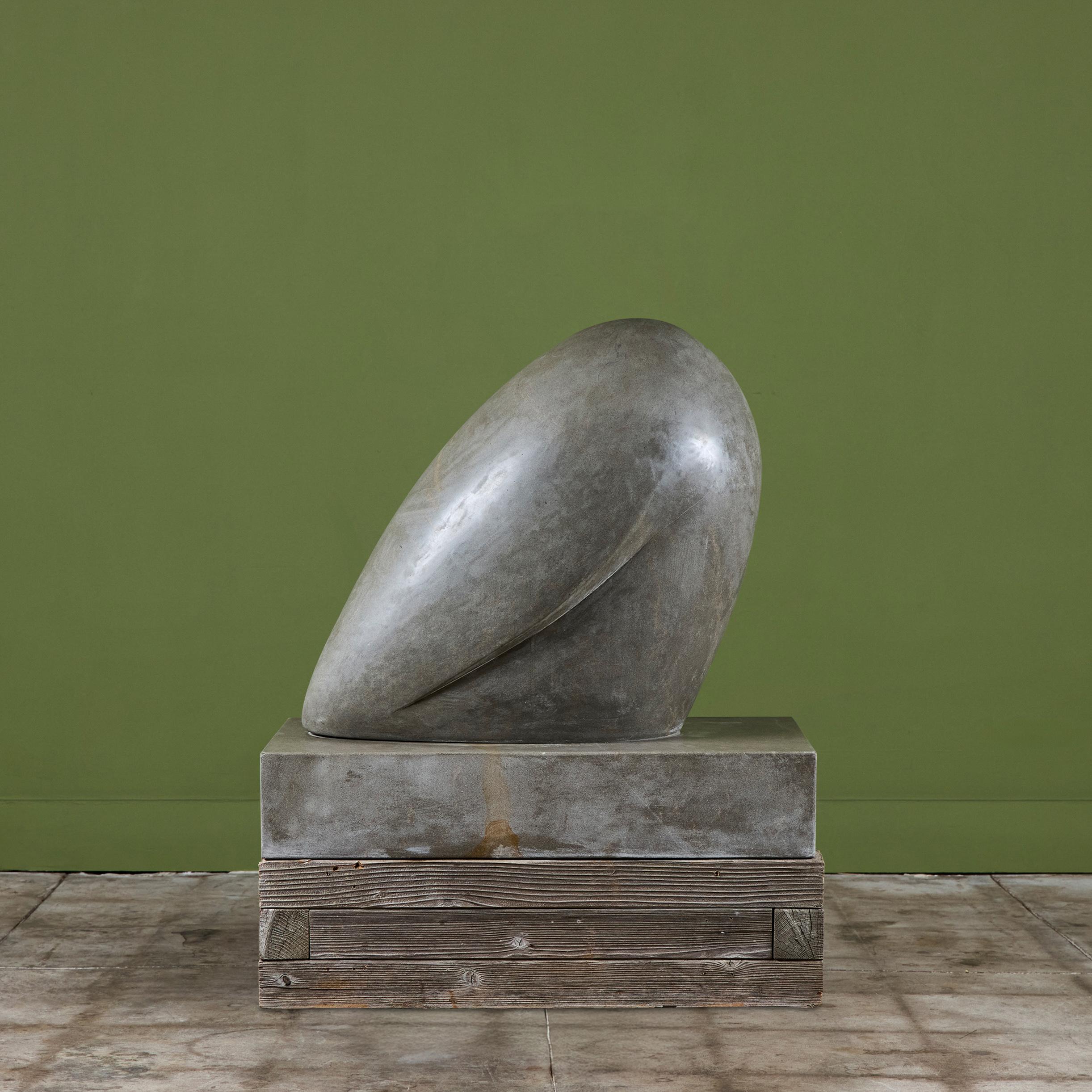 Amalia Schulthess 'Seabird' Marble Stone Sculpture For Sale 2