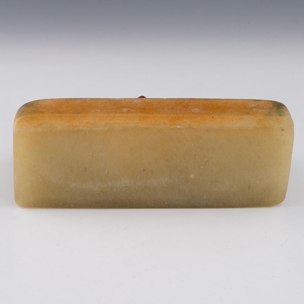 Inizio XX secolo Cassa dell'orologio di Amalric Walter Pate de Verre c1925 in vendita
