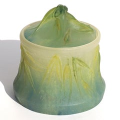 Amalric Walter Pate Deverre Lidded Vase