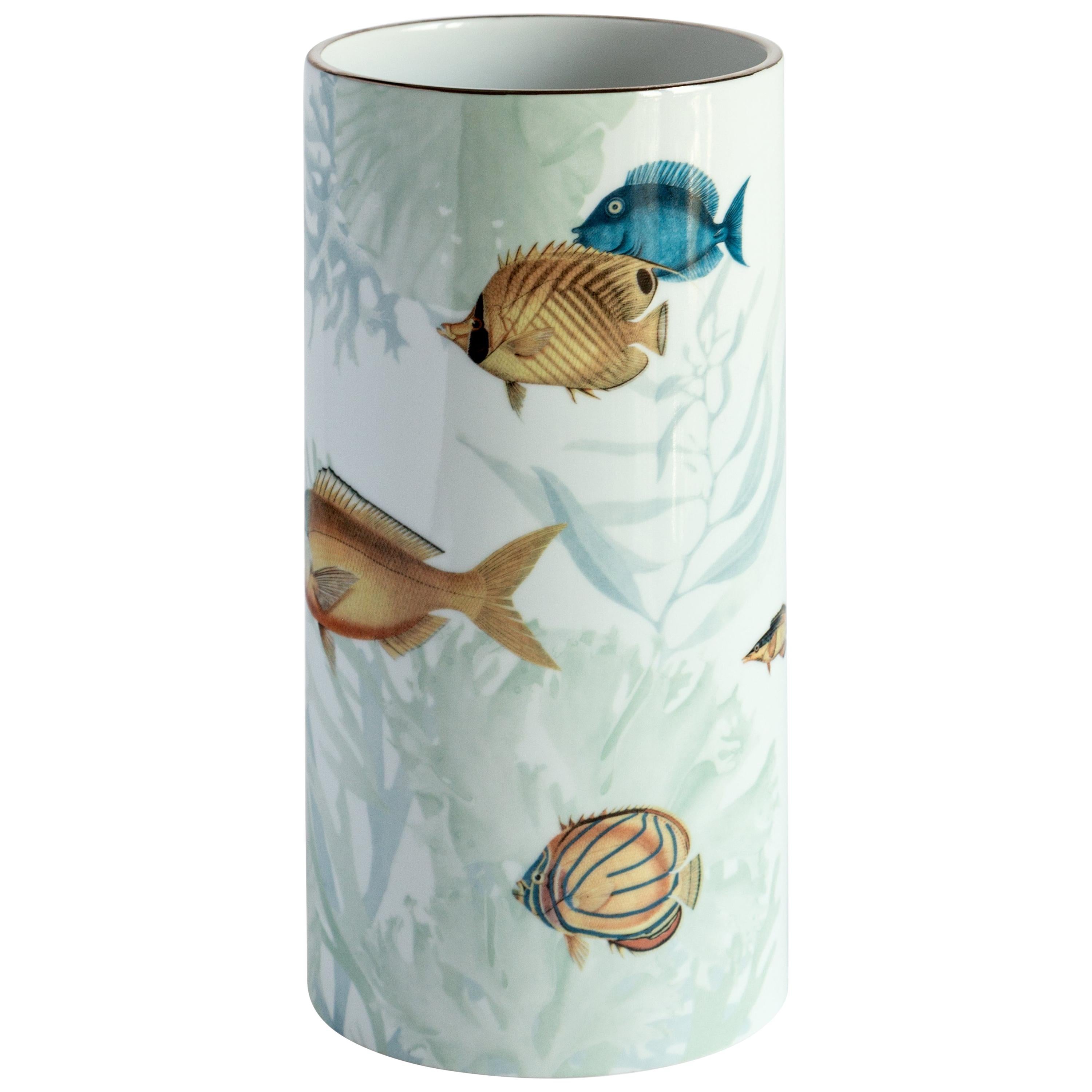 AMAMI N.1, Vase contemporain en porcelaine avec Design/One par Vito Nesta en vente